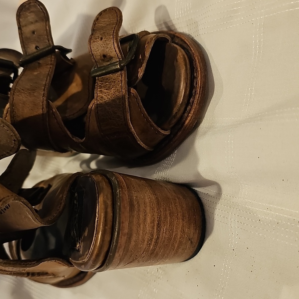 Freebird Brown FB Quail  Sandals with Adjustable Straps Womans 7 - Picture 3 of 10